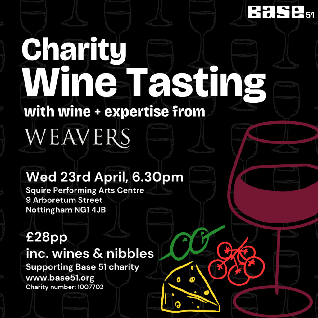 information about the base 51 wine tasting